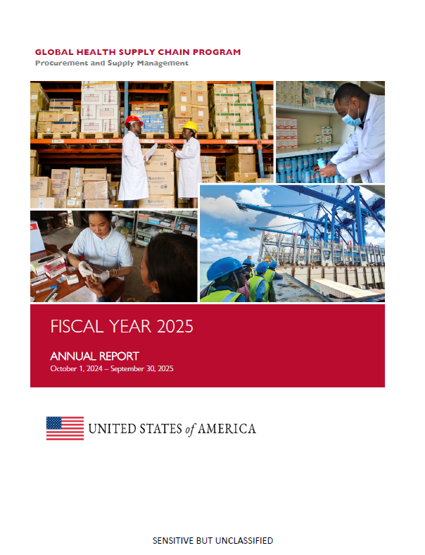 FY 2025 Q4 GHSC-PSM IDIQ Report cover image